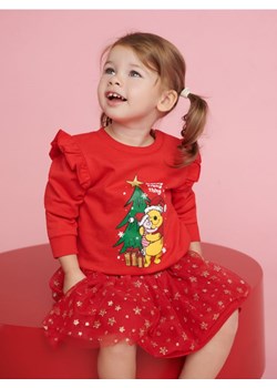 Sinsay - Świąteczna bluza Winnie the Pooh - czerwony ze sklepu Sinsay w kategorii Bluzy i swetry - zdjęcie 187500508