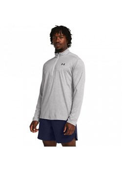 Męski longsleeve treningowy Under Armour UA Tech Vent 1/2 Zip - szary ze sklepu Sportstylestory.com w kategorii T-shirty męskie - zdjęcie 187500555
