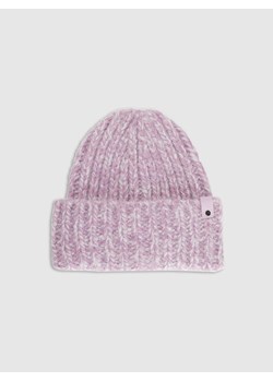 Damska czapka zimowa 4F 4FRAW25ACAPF0723 - różowa ze sklepu Sportstylestory.com w kategorii Czapki zimowe damskie - zdjęcie 187500616