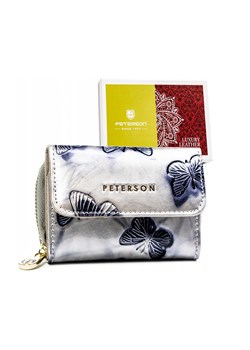 Portfel damski skóra naturalna skórzany Peterson ze sklepu lenaodniemowlakadoszkolniaka.pl w kategorii Portfele damskie - zdjęcie 187500928