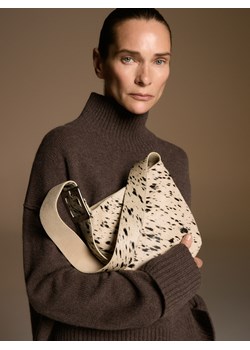 Reserved - Skórzana torebka na ramię - wielobarwny ze sklepu Reserved w kategorii Listonoszki - zdjęcie 187501355