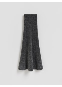 Reserved - Spódnica maxi z wełną - ciemnoszary ze sklepu Reserved w kategorii Spódnice - zdjęcie 187501378