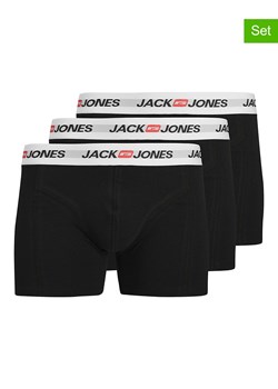 Jack &amp; Jones Bokserki (3 pary) w kolorze czarnym ze sklepu Limango Polska w kategorii Majtki męskie - zdjęcie 187501706