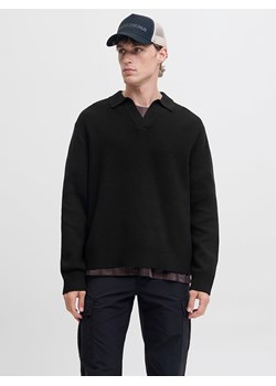 Jack &amp; Jones Sweter w kolorze czarnym ze sklepu Limango Polska w kategorii Swetry męskie - zdjęcie 187501729