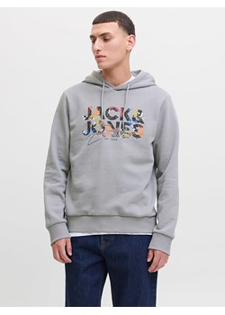 Jack &amp; Jones Bluza &quot;Geplas&quot; w kolorze szarym ze sklepu Limango Polska w kategorii Bluzy męskie - zdjęcie 187501975