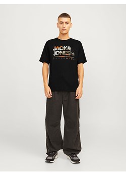 Jack &amp; Jones Koszulka &quot;Luke&quot; w kolorze czarnym ze sklepu Limango Polska w kategorii T-shirty męskie - zdjęcie 187502005