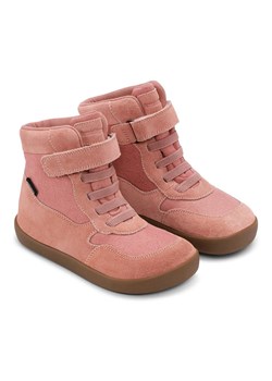 Bundgaard Skórzane botki zimowe "Brooklyn" w kolorze jasnoróżowym ze sklepu Limango Polska w kategorii Buty zimowe dziecięce - zdjęcie 187502118