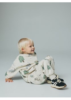 Reserved - Dzianinowy komplet - kremowy ze sklepu Reserved w kategorii Komplety chłopięce - zdjęcie 187502529