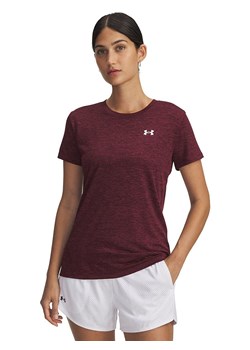 Under Armour Koszulka sportowa &quot;Twist&quot; w kolorze fioletowym ze sklepu Limango Polska w kategorii Bluzki damskie - zdjęcie 187502617