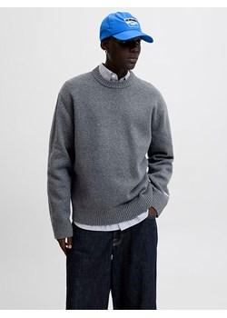 Jack &amp; Jones Sweter w kolorze szarym ze sklepu Limango Polska w kategorii Swetry męskie - zdjęcie 187502665
