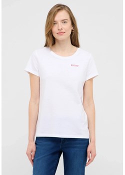 Damski T-Shirt Mustang Style Alma General White 1016748 2045 ze sklepu YouNeedit.pl w kategorii Bluzki damskie - zdjęcie 187503586