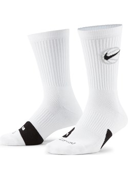 Skarpety do koszykówki Nike Everyday Crew (3 pary) - Biel ze sklepu Nike poland w kategorii Skarpetki damskie - zdjęcie 187504177