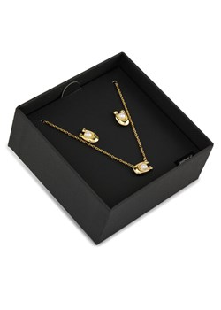 Zestaw naszyjnik i kolczyki Coach 37473741GLD107 Złoty ze sklepu eobuwie.pl w kategorii Komplety biżuterii - zdjęcie 187504248