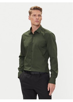 HUGO Koszula Kenno 50289499 Zielony Slim Fit ze sklepu MODIVO w kategorii Koszule męskie - zdjęcie 187504427