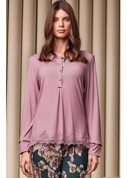 Długa piżama damska 3842 Regarde, Kolor róż pudrowy, Rozmiar S, Lormar ze sklepu Primodo w kategorii Piżamy damskie - zdjęcie 187504565