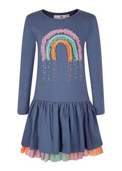 happy girls by Eisend Sukienka w kolorze niebieskim ze sklepu Limango Polska w kategorii Sukienki dziewczęce - zdjęcie 187504677