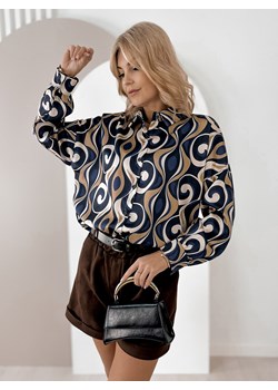 koszula horace granatowa one size ze sklepu UBRA w kategorii Koszule damskie - zdjęcie 187504776