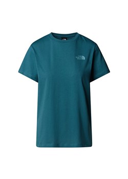 Koszulka damska The North Face NSE Box 0A87NKE311 - niebieska ze sklepu streetstyle24.pl w kategorii Bluzki damskie - zdjęcie 187504795