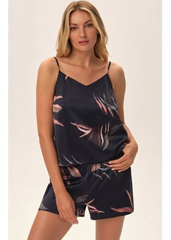 Esotiq piżama damska Jane 42065-39X, Kolor ciemnoszary-wzór, Rozmiar M, Esotiq ze sklepu Intymna w kategorii Piżamy damskie - zdjęcie 187504807