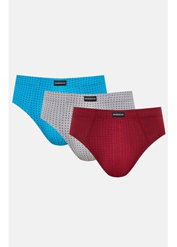 Slipy męskie trzypak 1446-K618, Kolor szaro-niebieski, Rozmiar M, Henderson ze sklepu Intymna w kategorii Majtki męskie - zdjęcie 187504915