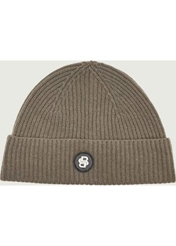 BOSS BLACK Wełniana czapka Filippo_B-Icon | z dodatkiem kaszmiru ze sklepu Gomez Fashion Store w kategorii Czapki zimowe męskie - zdjęcie 187505678