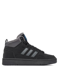 Sneakersy adidas Rapid Court Mid Winterized JR2804 Czarny ze sklepu eobuwie.pl w kategorii Buty sportowe dziecięce - zdjęcie 187505938