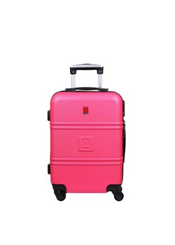 walizka kabinowa Art Class Collection 55 cm różowa ze sklepu Słoń Torbalski w kategorii Walizki - zdjęcie 187506705