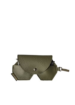 zielone skórzane etui na okulary ze sklepu Słoń Torbalski w kategorii Etui - zdjęcie 187506718