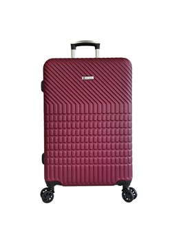 bordowa walizka średnia High Class Collection 66 cm ze sklepu Słoń Torbalski w kategorii Walizki - zdjęcie 187506739