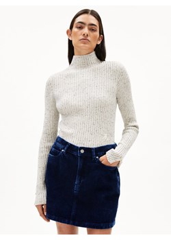 ARMEDANGELS Sweter damski - Alaania Kobiety Bawełna jasny szary marmurkowy ze sklepu vangraaf w kategorii Swetry damskie - zdjęcie 187506776