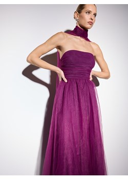 Mohito - Sukienka maxi z szalem - ciemny fiolet ze sklepu Mohito w kategorii Sukienki - zdjęcie 187506938