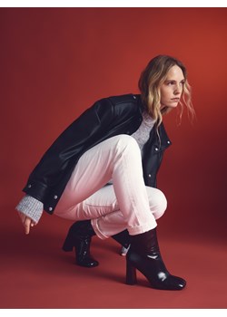 Reserved - Botki na obcasie - czarny ze sklepu Reserved w kategorii Botki - zdjęcie 187507159