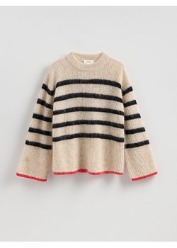 Reserved - Sweter z wełną i moherem - wielobarwny ze sklepu Reserved w kategorii Swetry damskie - zdjęcie 187507208