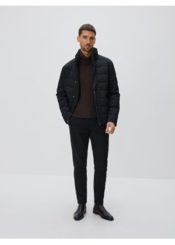 Reserved - Pikowana kurtka ze stójką - czarny ze sklepu Reserved w kategorii Kurtki męskie - zdjęcie 187507497