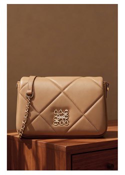 Torebka Nine West CEO-ANNA-LA482-3299 Beżowy ze sklepu eobuwie.pl w kategorii Listonoszki - zdjęcie 187508287