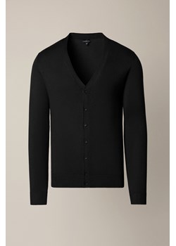 Kardigan Czarny z Wiskozą Elva ze sklepu Lancerto S.A. w kategorii Swetry męskie - zdjęcie 187508595
