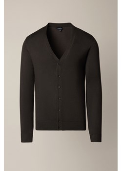 Kardigan Brązowy z Wiskozą Elva ze sklepu Lancerto S.A. w kategorii Swetry męskie - zdjęcie 187508596