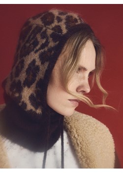 Reserved - Dzianinowa kominiarka z wełną - wielobarwny ze sklepu Reserved w kategorii Czapki zimowe damskie - zdjęcie 187508628