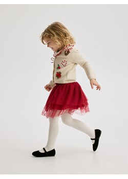 Reserved - Tiulowa spódnica - czerwony ze sklepu Reserved w kategorii Spódnice dziewczęce - zdjęcie 187508739