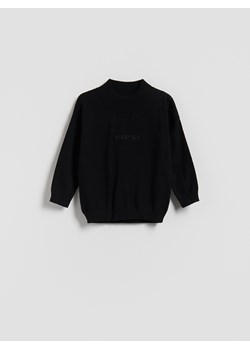 Reserved - Sweter z wiskozą - czarny ze sklepu Reserved w kategorii Swetry chłopięce - zdjęcie 187508775