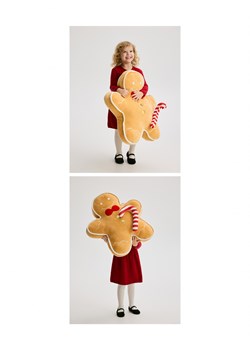 Reserved - Dzianinowa sukienka z kokardkami - czerwony ze sklepu Reserved w kategorii Sukienki dziewczęce - zdjęcie 187508969