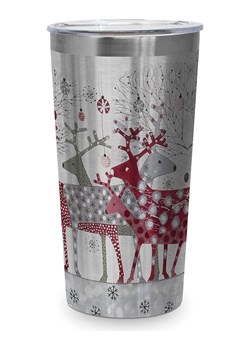 ppd Kubek termiczny &quot;Scandic&quot; w kolorze srebrnym - 400 ml ze sklepu Limango Polska w kategorii Kubki termiczne - zdjęcie 187509747