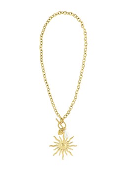 Naszyjnik w złotym kolorze z zawieszką słońca i perły L’AF ze sklepu Eye For Fashion w kategorii Naszyjniki - zdjęcie 187510059