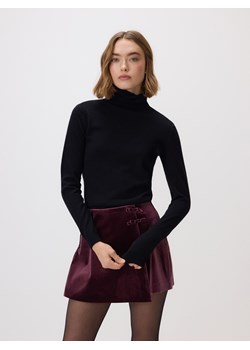 Reserved - Spódnico-szorty z kokardkami - burgundowy ze sklepu Reserved w kategorii Spódnice - zdjęcie 187510536