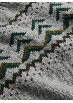 Reserved - Żakardowy sweter - jasnoszary ze sklepu Reserved w kategorii Swetry chłopięce - zdjęcie 187510595