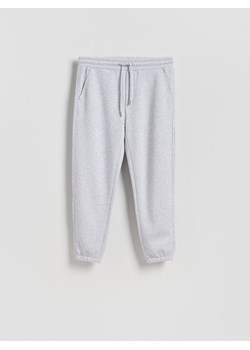 Reserved - Spodnie dresowe regular fit - jasnoszary ze sklepu Reserved w kategorii Spodnie męskie - zdjęcie 187511096