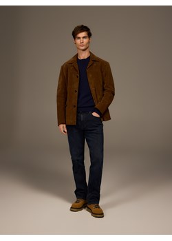 Reserved - Jeansy straight fit - granatowy ze sklepu Reserved w kategorii Jeansy męskie - zdjęcie 187511146