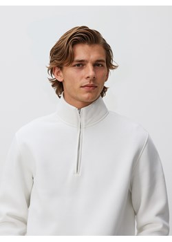 Reserved - Bluza ze stójką - złamana biel ze sklepu Reserved w kategorii Bluzy męskie - zdjęcie 187511519