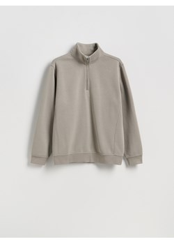 Reserved - Bluza ze stójką - jasnozielony ze sklepu Reserved w kategorii Bluzy męskie - zdjęcie 187511526