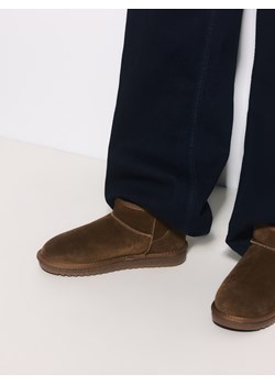 Reserved - Zamszowe śniegowce - beżowy ze sklepu Reserved w kategorii Śniegowce damskie - zdjęcie 187511606